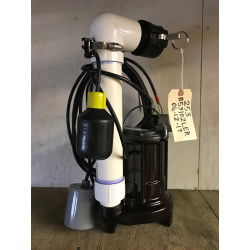 253 Effluent Pump "Set-up" with float switches & disconnect