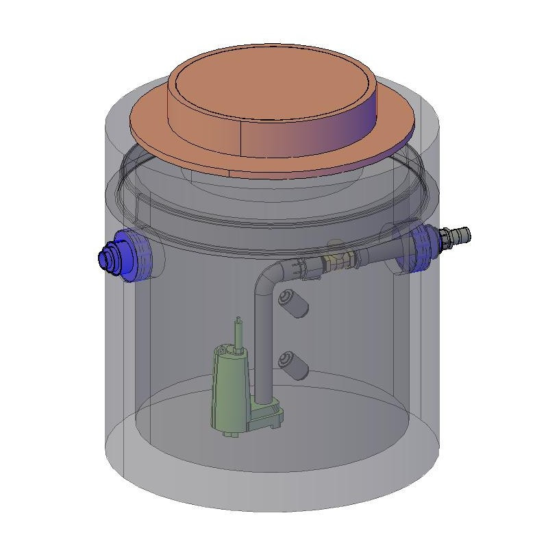 3' Manhole Pump Tank | Superior Concrete