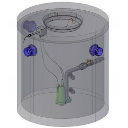 4'x4' Pump Tank | Superior Concrete