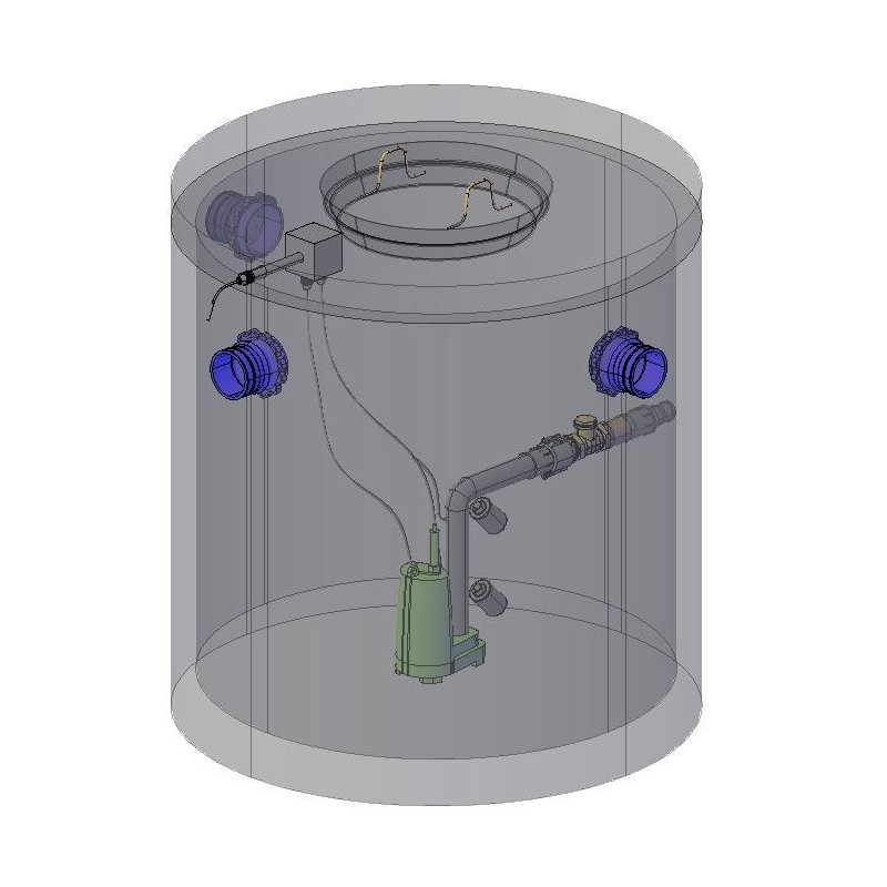 4'x4' Pump Tank | Superior Concrete