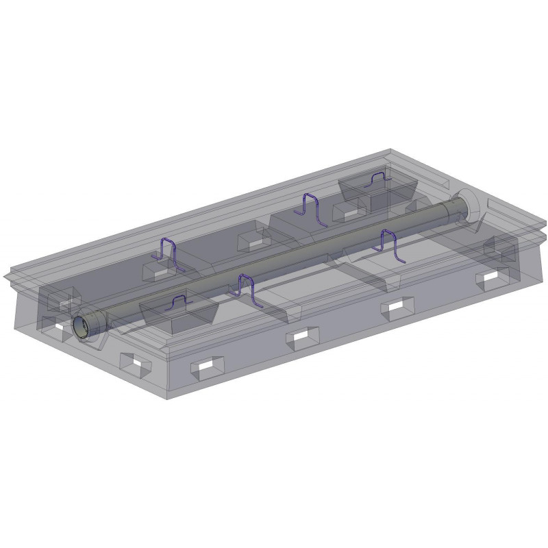 4x8 End Feed (H-20) Flow Diffusers | Superior Concrete