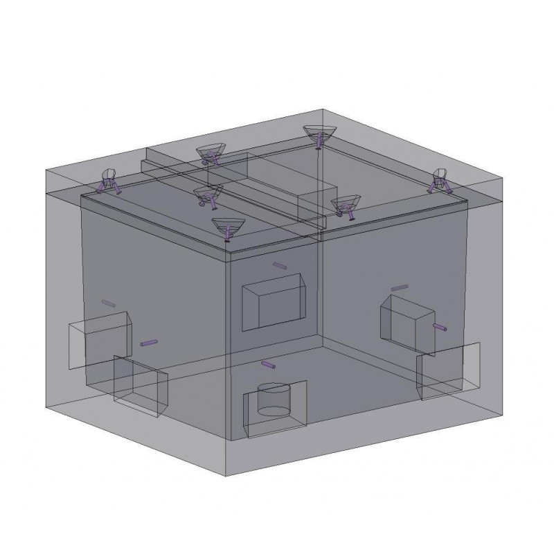 Emera 6x7 Split-Top 3-Phase Transformer | Superior Concrete