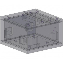 Emera 8x8 Split-Top 3-Phase Transformer | Superior Concrete