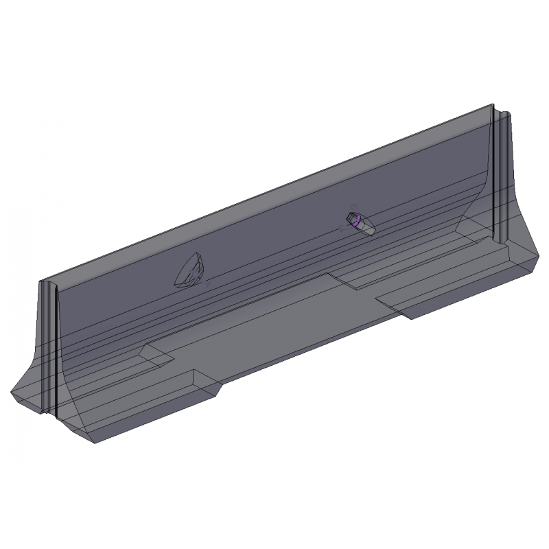 10' Jersey Barrier | Superior Concrete
