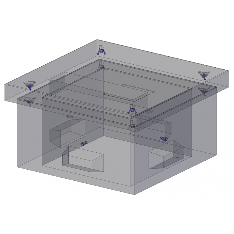 CMP 9'x9' Transformer Pad | Superior Concrete