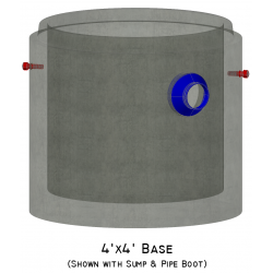 4' Diameter Manhole | Superior Concrete