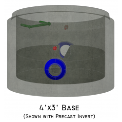 4' Diameter Manhole | Superior Concrete