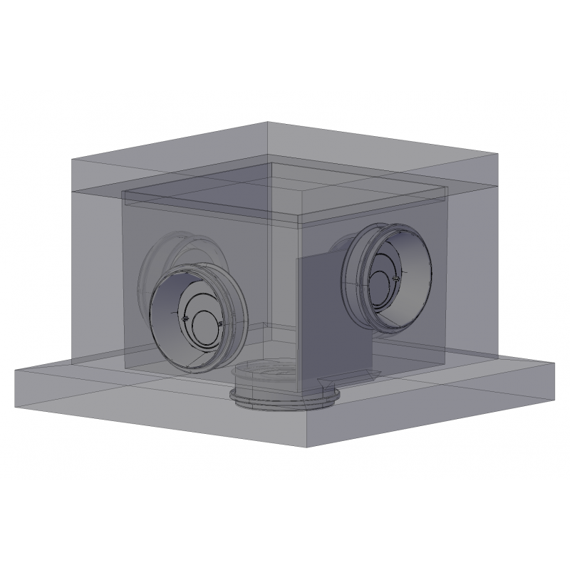 3 Outlet Bottom-Feed D-Box | Superior Concrete
