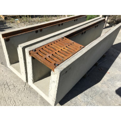 12" Drainage Trench (Cast Iron Grate) | Superior Concrete