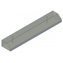 Curb Stop - Type 1 (7.5" High) | Superior Concrete