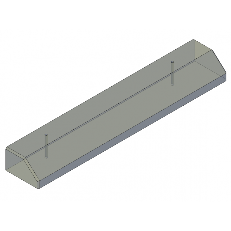 Curb Stop - Type 1 (7.5" High) | Superior Concrete