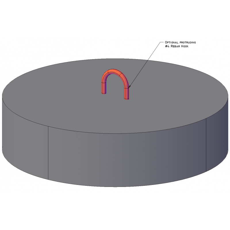 24-in Round Pad | Superior Concrete